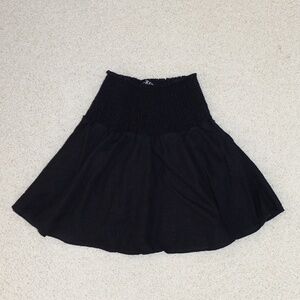 J Crew Black Mini Skirt